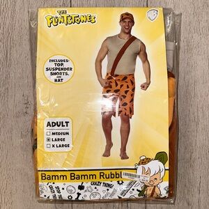 Men’s Flintstones Halloween costume size L